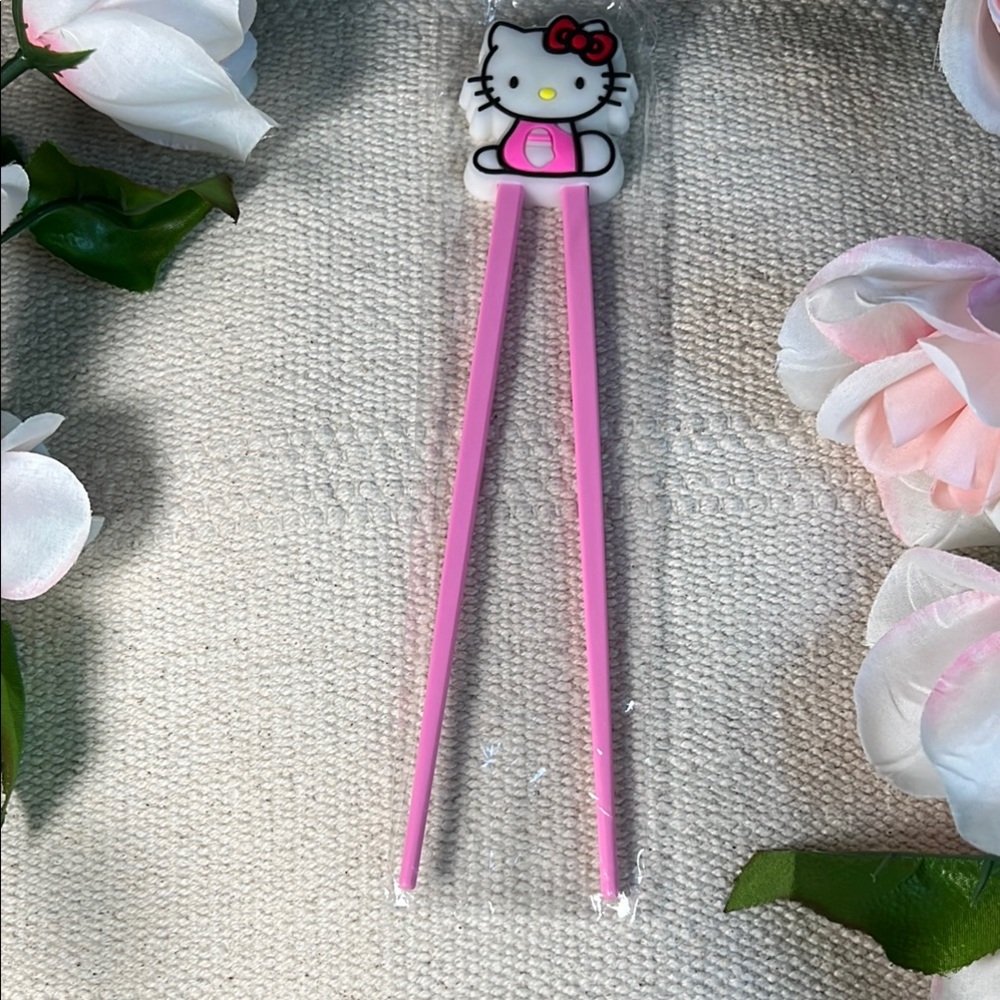 🥢Hello Kitty Pink Training Chopsticks